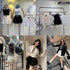 Ladies Lacey Layered Mini Skirts